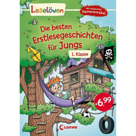 Leselöwen - Die besten Erstlesegeschichten für Jungs 1. Klasse