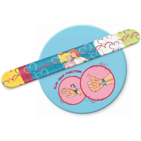Schmidt Spiele Puzzle Bibi und Tina Pferdeglück 100 Teile mit Slap-Snap-Band