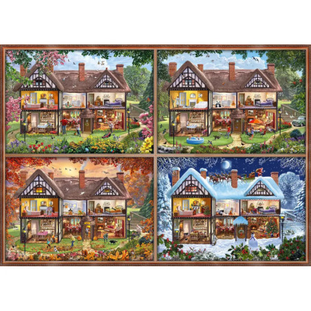 Schmidt Spiele Puzzle Antike Weltkarte, 3000 Teile