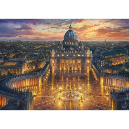 Schmidt Spiele Puzzle Thomas Kinkade Vatikan  1.000 Teile