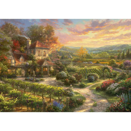 Schmidt Spiele Puzzle Thomas Kinkade In den Weinbergen 2.000 Teile Schmidt Spiele Puzzle Thomas Kinkade In den Weinbergen 2.000 Teile