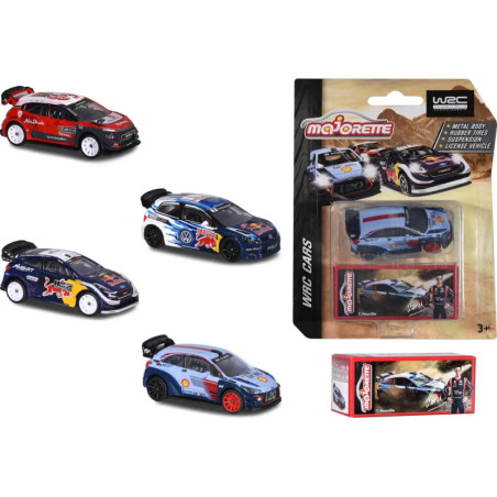 Majorette WRC Assortment, 4-sortiert