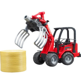 Schäffer Hoflader 2630 mit Ballengreifzange + 1Rundballen