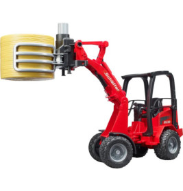 Schäffer Hoflader 2630 mit Ballengreifzange + 1Rundballen