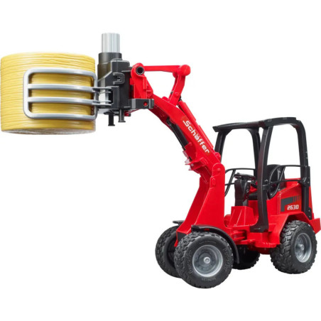 Schäffer Hoflader 2630 mit Ballengreifzange + 1Rundballen