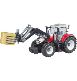 Zubehör: Ballengreifzange mit 1 Rundballen