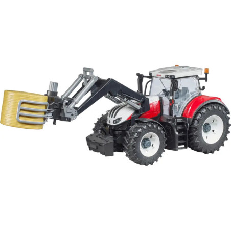 Zubehör: Ballengreifzange mit 1 Rundballen Zubehör: Ballengreifzange mit 1 Rundballen