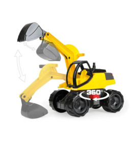 LENA® Starke Riesen Bagger Pro, gelb/schwarz, Schaukarton
