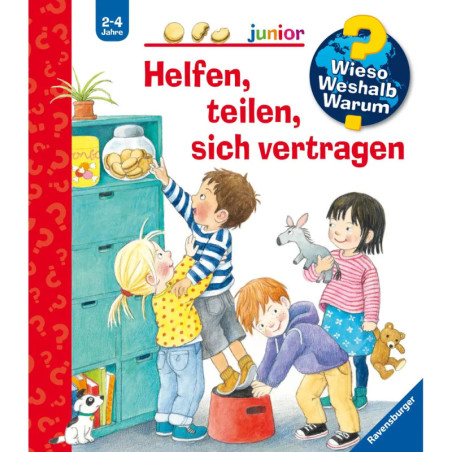 Ravenburger 32944 Wieso? Weshalb? Warum? junior, Band 66: Helfen, teilen, sich vertragen WWW-junior (ab 01/06)
