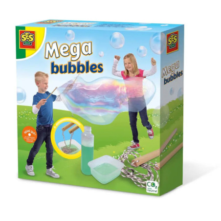 Riesenseifenblasen Set Mega Bubbles
