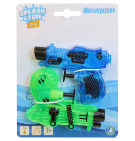Splash & Fun Wasserpistole Galaxy, 2 Stück, 11 cm, sortiert
