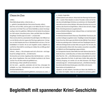 Kosmos Krimipuzzle ??? Kids 150 Teile / Chaos im Zoo