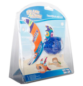 Splash & Fun Tauchfisch mit LED, 2-fach sortiert