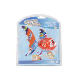 Splash & Fun Tauchfisch mit LED, 2-fach sortiert