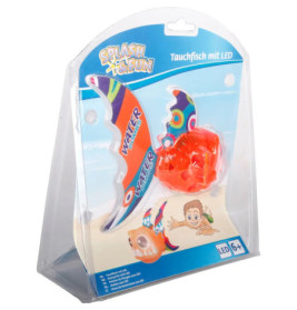 Splash & Fun Tauchfisch mit LED, 2-fach sortiert