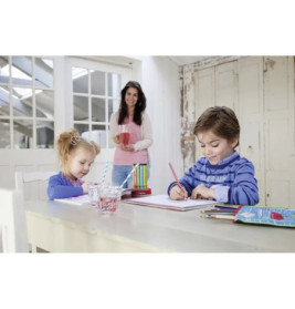 Triangular colored pencil STABILO® Trio® dick walletDreikant-Buntstift STABILO® Trio® dick Etui