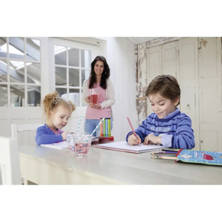 Triangular colored pencil STABILO® Trio® dick walletDreikant-Buntstift STABILO® Trio® dick Etui