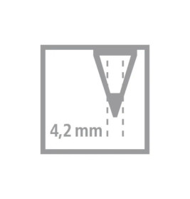 Triangular colored pencil STABILO® Trio® dick walletDreikant-Buntstift STABILO® Trio® dick Etui