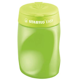 Ergonomischer Dosen-Spitzer für Rechtshänder - STABILO EASYsharpener - 3 in 1 - grün