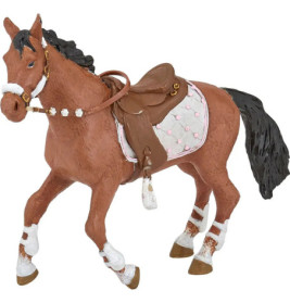 Papo 51553 Pferd von der Reiterin Fashion Winter