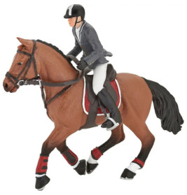 Papo 51561 Wettkampf Pferd und Reiter
