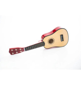Boogie Bee Holzgitarre mit 6 Saiten, 55 cm