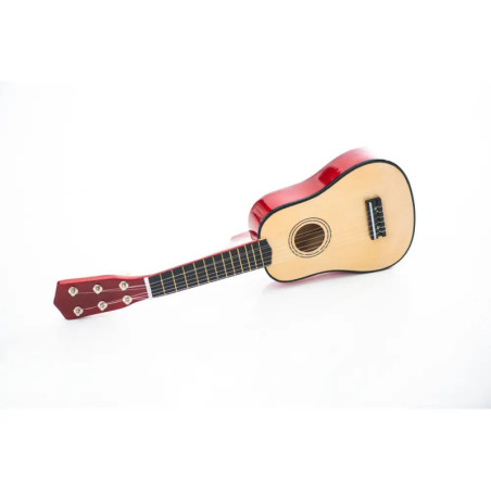 Boogie Bee Holzgitarre mit 6 Saiten, 55 cm