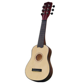 Boogie Bee Holzgitarre mit 6 Saiten, 55 cm
