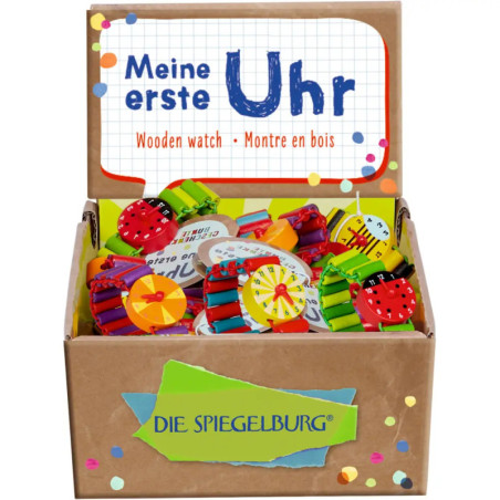 Meine erste Uhr Bunte Geschenke, sortiert (1 Stück)