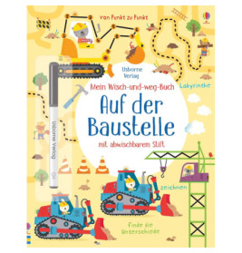 Mein Wisch-und-weg-Buch - Auf der Baustelle