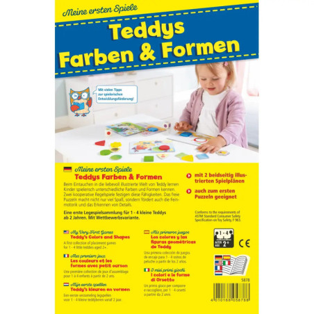 HABA Meine ersten Spiele  Teddys Farben und Formen