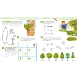 WAS IST WAS Junior Mitmach-Heft Entdecke die Natur