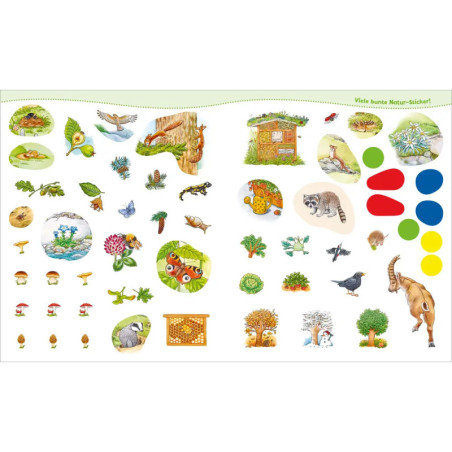 WAS IST WAS Junior Mitmach-Heft Entdecke die Natur