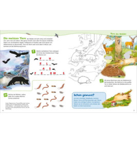 WAS IST WAS Junior Mitmach-Heft Entdecke die Natur