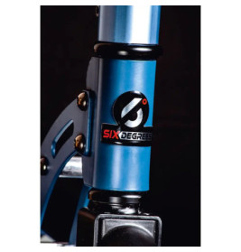 SIX DEGREES Aluminium Scooter 205 mm blau