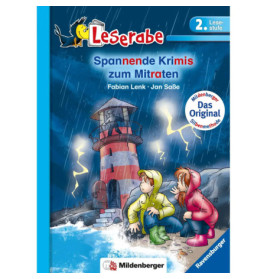 Ravensburger 38555 Leserabe mit Mildenberger Silbenmethode: Spannende Krimis zum Mitraten Erstleseti