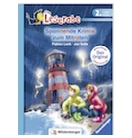 Ravensburger 38555 Leserabe mit Mildenberger Silbenmethode: Spannende Krimis zum Mitraten Erstleseti