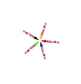 Marabu KiDS TEXTILMARKER, 5er-Sortierung