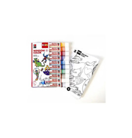 Marabu KiDS WINDOWCOLOR, 10x25 ml, sorti