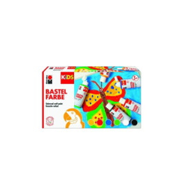 Marabu KiDS BASTELFARBE, 6x80 ml, 6er-So