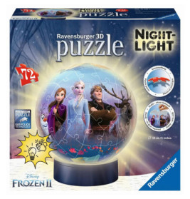 Ravenburger 11141 Puzzle Nachtlicht Disney Frozen 2 3D 72 Teile