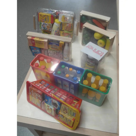 Lebensmittel Set, sortiert