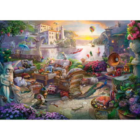 Schmidt Spiele Puzzle Jahreszeiten-Haus, 2000 Teile