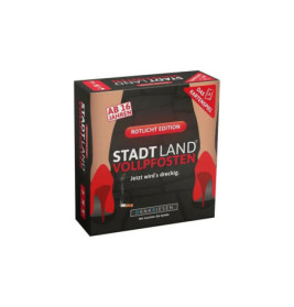 STADT LAND VOLLPFOSTEN® - Das Kartenspiel – ROTLICHT EDITION Jetzt wird's dreckig.