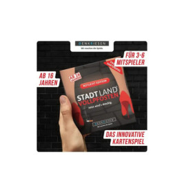 STADT LAND VOLLPFOSTEN® - Das Kartenspiel – ROTLICHT EDITION Jetzt wird's dreckig.