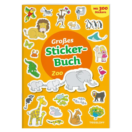 Großes Sticker-Buch. Zoo