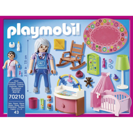 PLAYMOBIL 70210 Babyzimmer