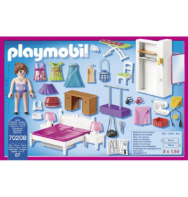 PLAYMOBIL 70208 Schlafzimmer mit Nähecke