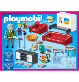 PLAYMOBIL 70207 Gemütliches Wohnzimmer