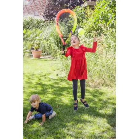 Outdoor active Jumbo-Schläger Set Neon mit Bälle, Länge 67 cm